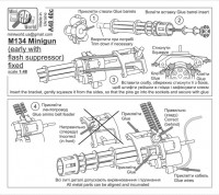M134 Minigun (early with flash suppressor) fixed (USA)