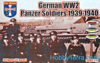 German WW2 Panzer Soldiers 1939-1940